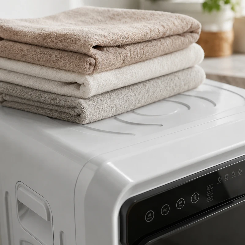 HOMCOM 5kg Vented Tumble Dryer, 1000W Compact Tumble Dryer with Smart Drying, Freestanding Stackable Clothes Drying Machine