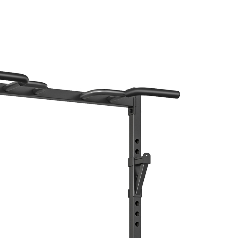 SPORTNOW Halterstandaard 2 niveaus schijfopslag van staal halterhouder tot 200 kg belastbaar Squat Rack