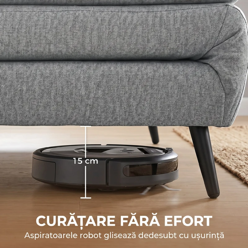 HOMCOM Canapea Extensibilă 2 Persoane 3 în 1 din Material Tip In cu 2 Perne, Cadru din Eucalipt, Gri Deschis