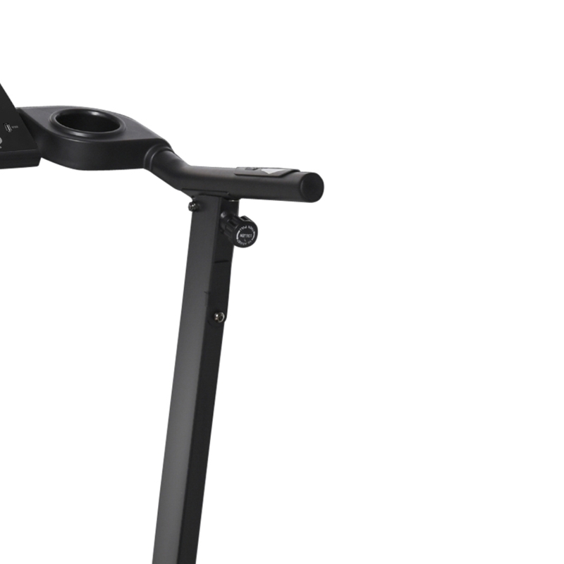 HOMCOM Elektrische loopband met LCD-display inklapbare fitnessapparatuur 1-14 km/u staal