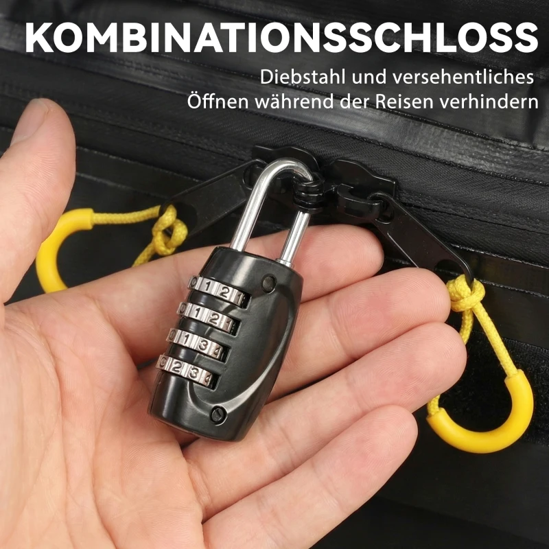Outsunny Wasserdicht Dachbox Auto 425L für Fahrzeugdächer mit/ohne Gepäckträger Gepäckbox mit 8 Verstärkte Gurte Türhaken Gelb
