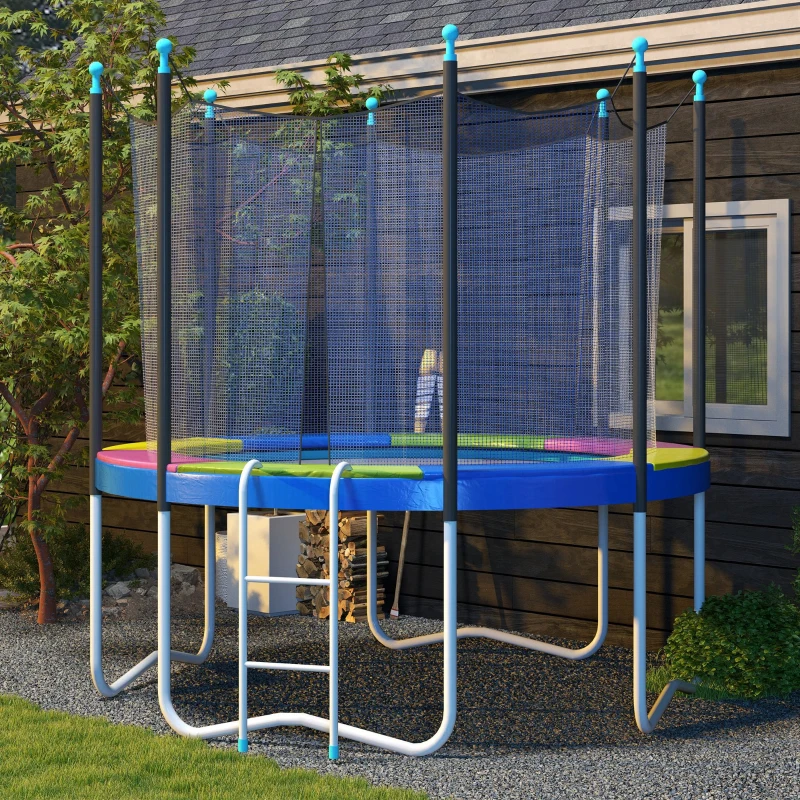 SPORTNOW Ersatz-Randabdeckung für Trampoline, wasserfest, reißfest, Ø244 cm, bunt