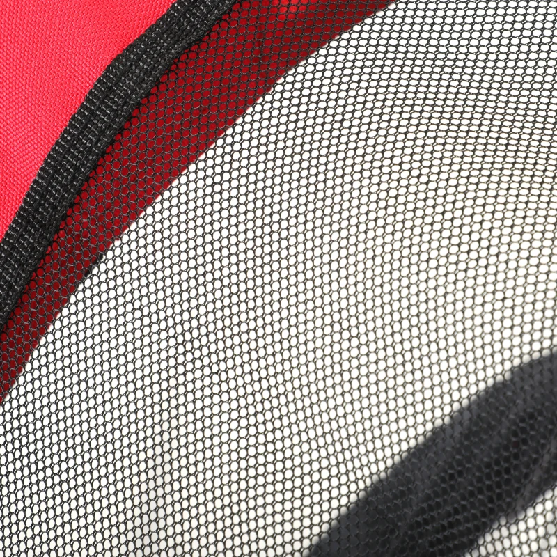 AIYAPLAY Remorque vélo enfant 2 en 1, poussette vélo bébé 2 places, guidon réglable, frein à main, ceinture de sécurité, rouge