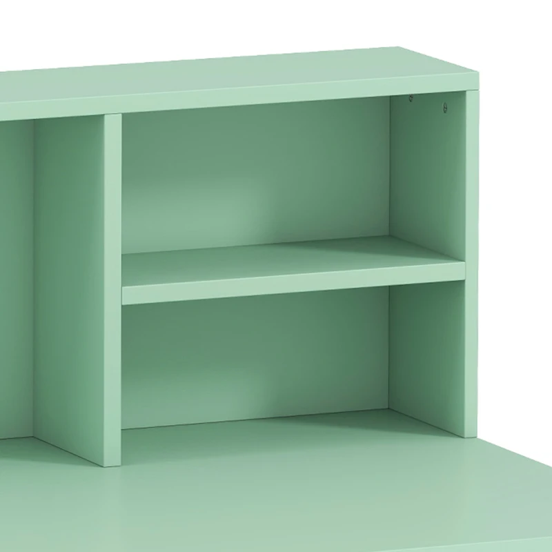 AIYAPLAY Kinderbureau leerlingentafel met lades en opbergruimte voor 5-12 jaar kinderen 90 x 52 x 105 cm Groen