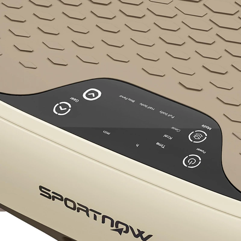 SPORTNOW Platformă vibratorie cu 20 de niveluri de viteză 3 programe ecran LED telecomandă pentru exerciții acasă
