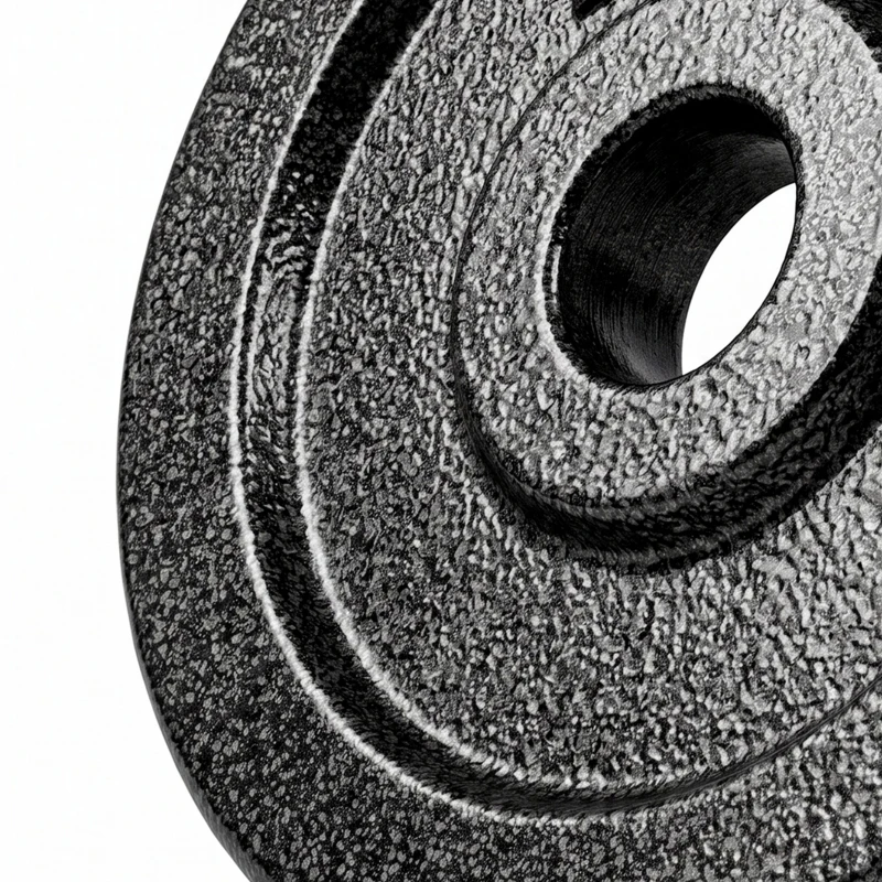 SPORTNOW Weight Plates Set, 1"/2.5cm Weight Disc Pair, 4 x 5kg Metal Dumbbell/Barbell Plates for Home Gym