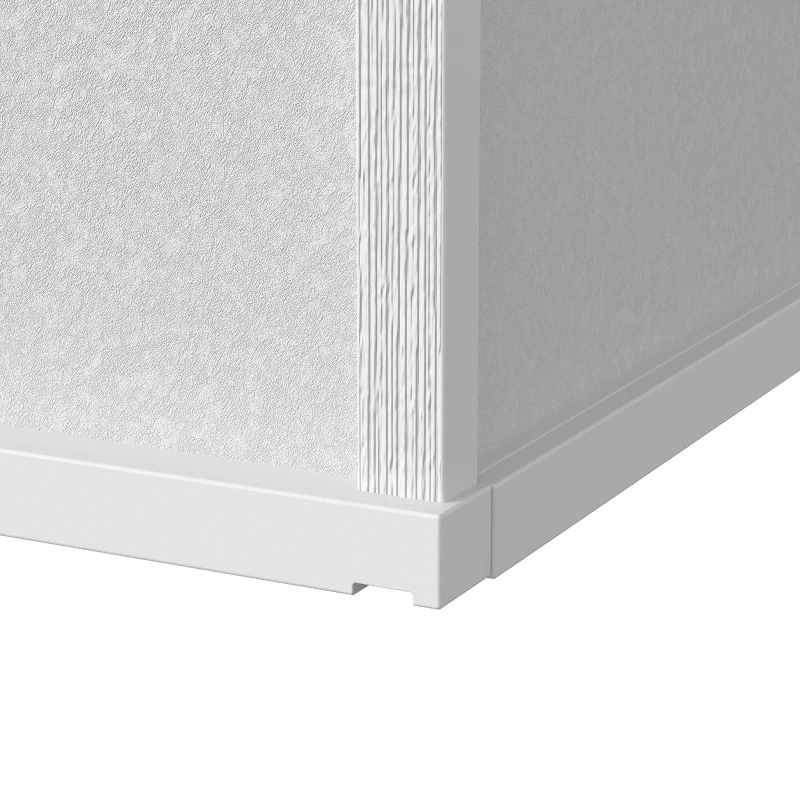 PawHut Niche pour Chien Extérieur avec Toit en Pente et Porte Avant Ouverte, pour Chiens Moyens et Grands, 84,2x98,2x82cm, Gris