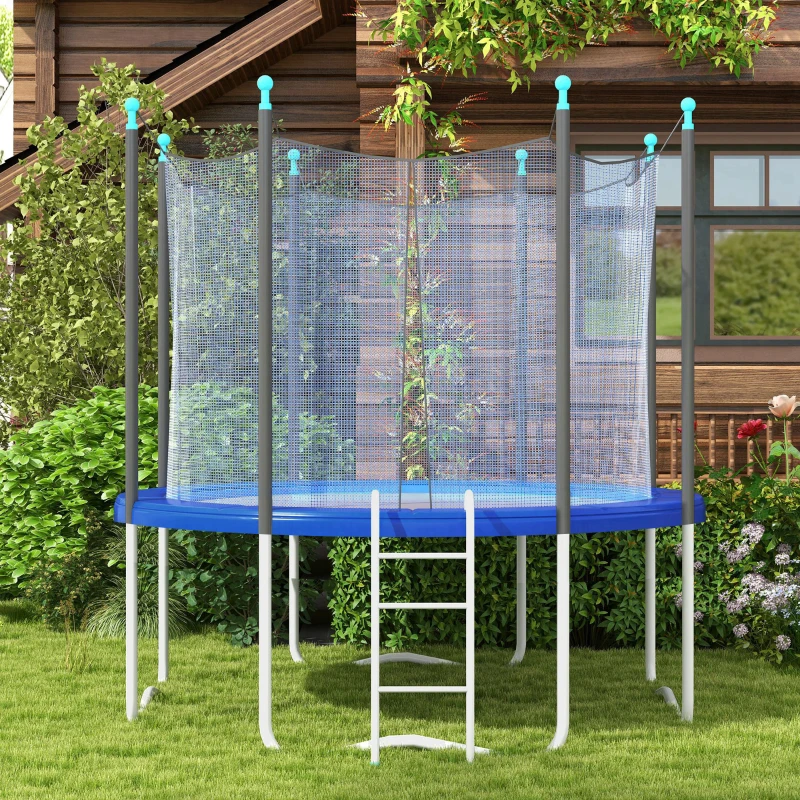 SPORTNOW Ersatz-Randabdeckung für Trampoline, wasserfest, reißfest, Ø366 cm, Blau