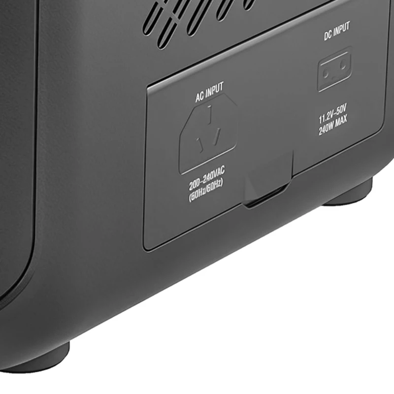 HOMCOM Portable Power Station with LiFePO4 Battery, 1.5H Fast Charge, Camping Power Pack with 600W AC/USB-A & USB-C Output