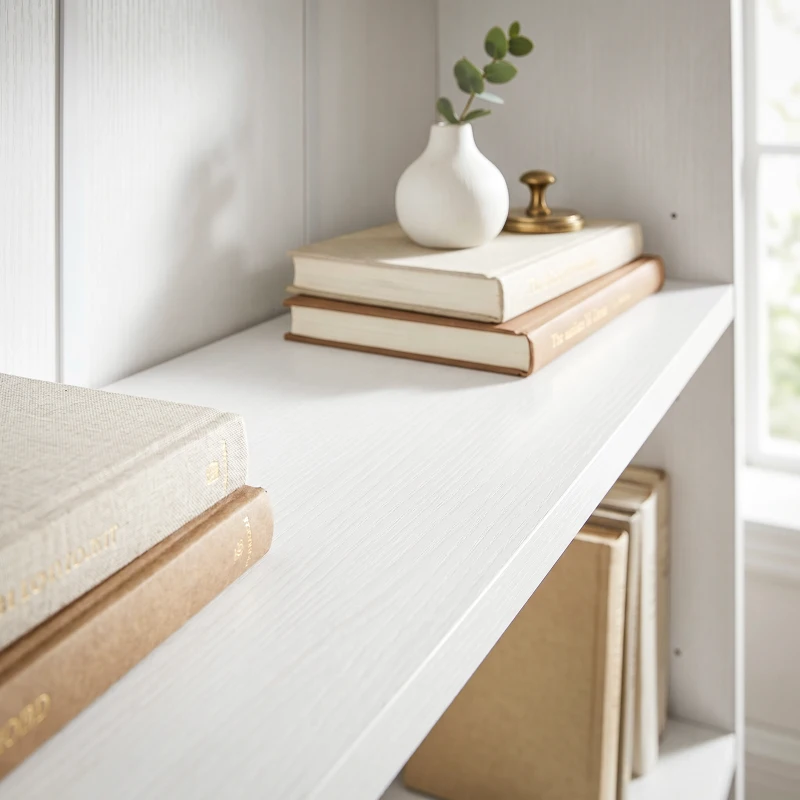 HOMCOM Bibliothèque étagère de rangement avec 3 compartiments et étagère réglable, 60 x 24 x 93 cm, blanc