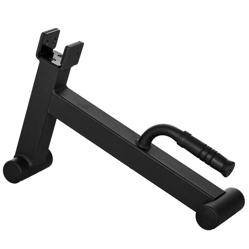 SPORTNOW Macaco para Halteres Suporte de Barra em Aço com Pega Antiderrapante para Musculação em Casa Carga Máx. 200 kg