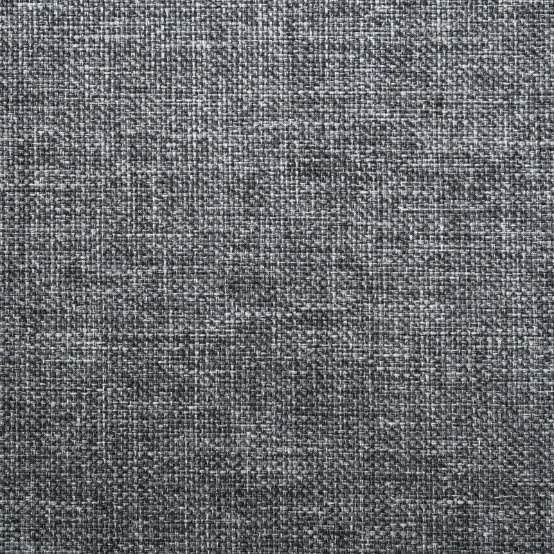 HOMCOM Cômoda 9 gavetas móvel de arrumação gaveta em tecido dobrável - estrutura em aço preto - 100 x 30 x 100 cm, preto e cinza