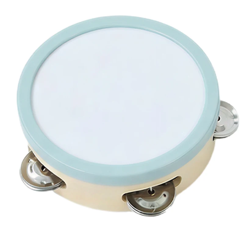 AIYAPLAY Instruments de Musique pour Enfants, Jouets Musicaux en Bois d'Inspiration avec Tambourin et Maracas pour Enfants 3+ Ans