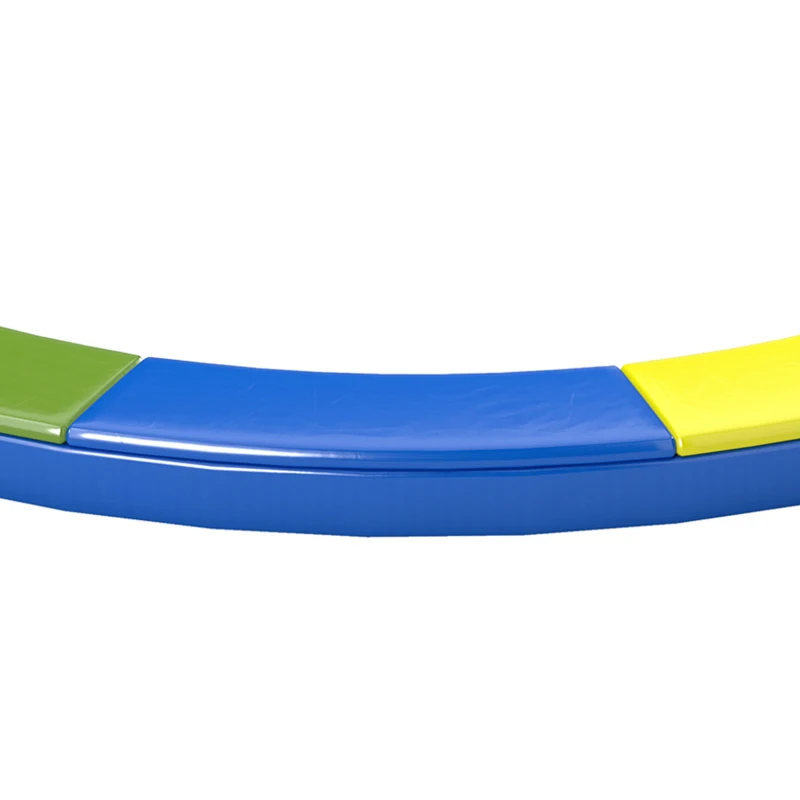 SPORTNOW Coussin de protection trampoline 305cm avec cordon élastique résistant aux intempéries et UV anti-déchirure, multicolore