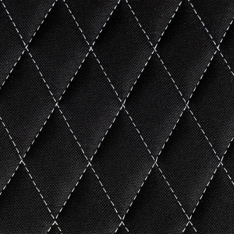 HOMCOM Linen-Look Computer Desk Chair, Executive Office Chair with Flip-Up Armrests and Thick Cushion, Black