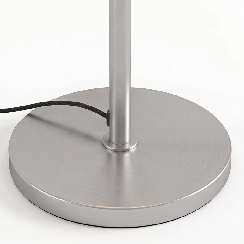 HOMCOM 170.5cm Industrial Dimmable Standing Lamp, 3-Light Floor Lamp with Steel Wire Cage Lampshades, Silver Tone
