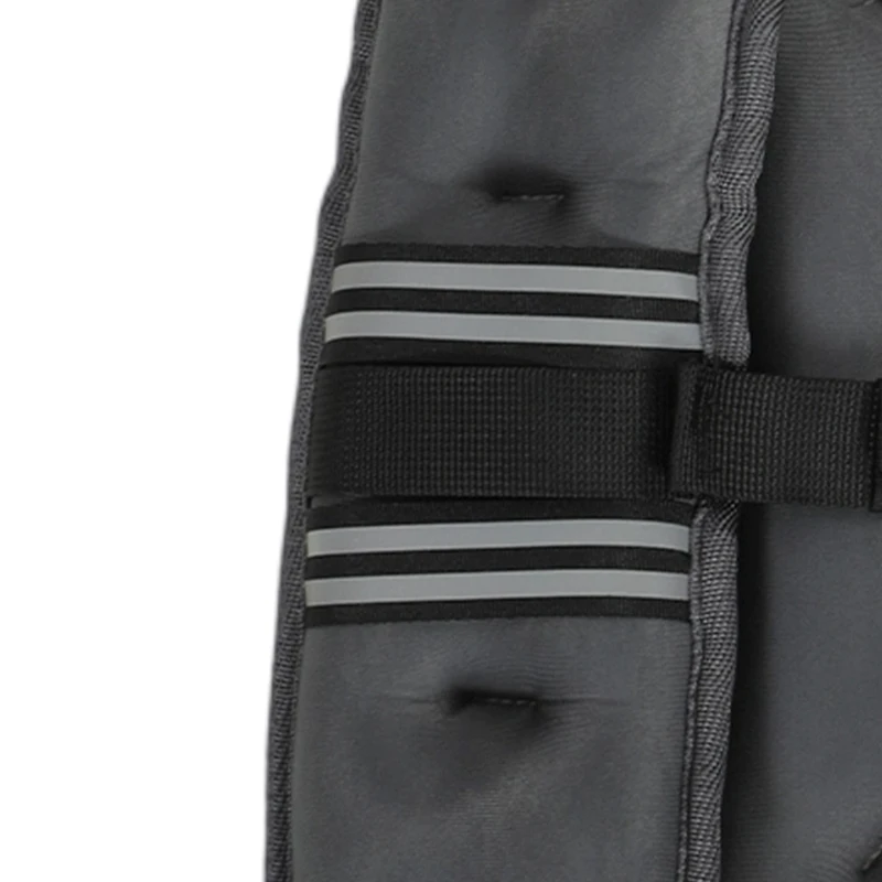 HOMCOM 5KG Weighted Vest, Running Weight Vest with Adjustable Strap, Convenient Pocket and Reflective Strips for Men and Women