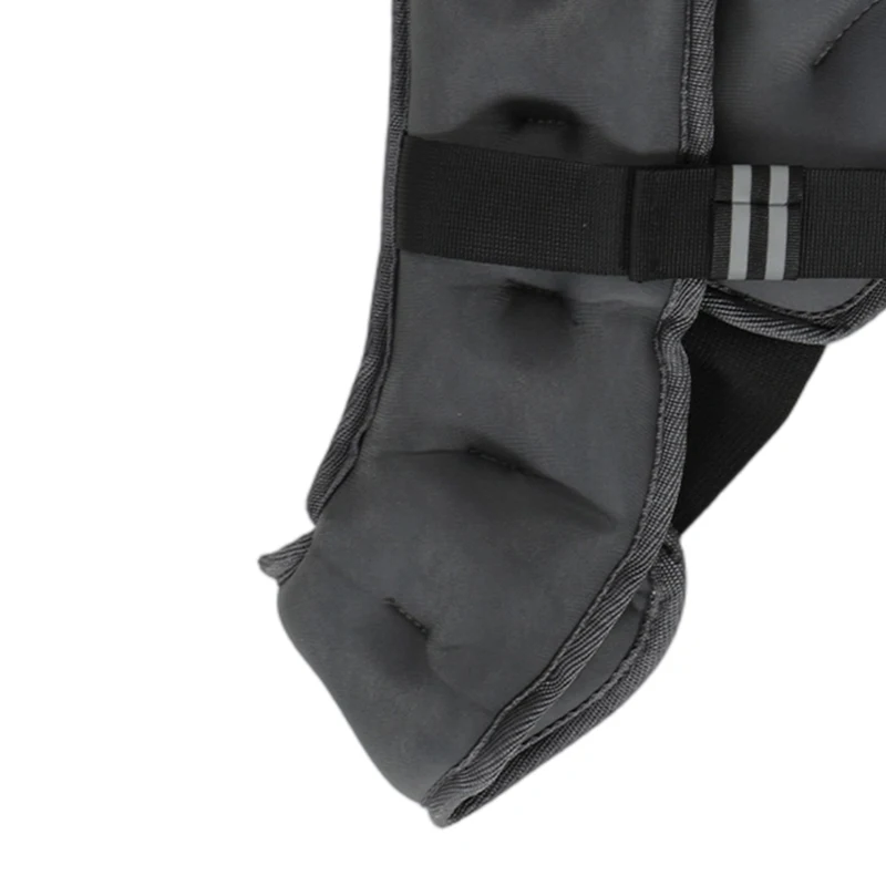 HOMCOM 8KG Weighted Vest, Running Weight Vest with Adjustable Strap, Convenient Pocket and Reflective Strips for Men and Women