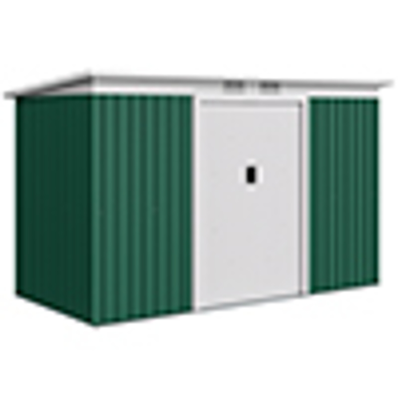 Outsunny 4ft x 9ft Steel Garden Tool Shed(m-16)