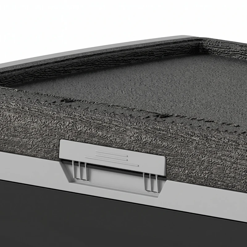 Outsunny 16L Portable Car Fridge, -20℃ to 10℃ Adjustable Temperature - Black/Grey