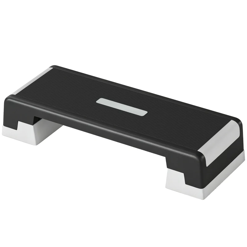 SPORTNOW Stepper Aerobic Reglabil, Înălțime 15/20/25 cm cu Suporturi