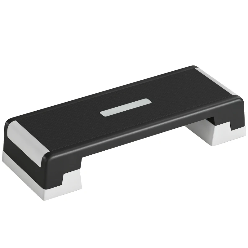 SPORTNOW Stepper Aerobic Reglabil, Înălțime 15/20/25 cm cu Suporturi