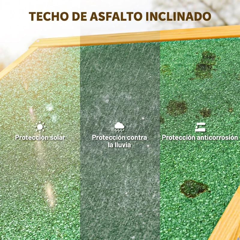 Outsunny Cobertizo para Almacenaje de Herramientas 77x54,2x179 cm 0,3 m² Armario de Jardín de Madera con 3 Estantes y 2 Puertas