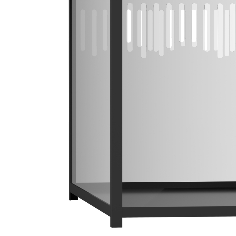 PawHut Hamster Cage, Chewproof Metal Rat Cage with Deep Base, Openable Top for Syrian Dwarf Hamster, Gerbil, 80 x 45 x 50.5 cm