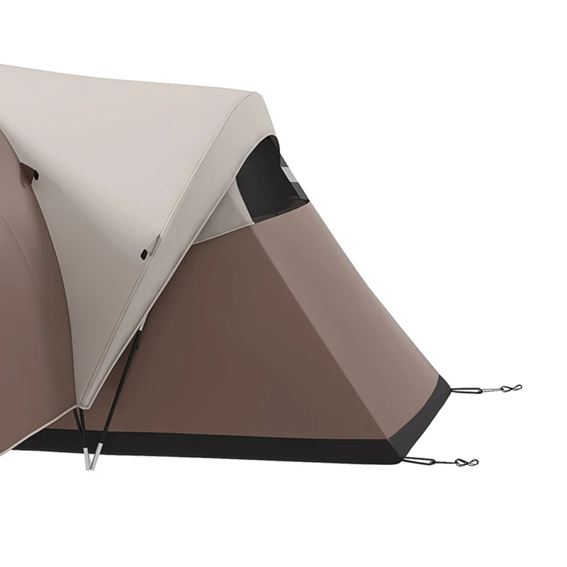 Outsunny Tente de camping familiale 7 personnes étanche ventilée avec sac de transport, dim. 550L x 300l x 198H cm