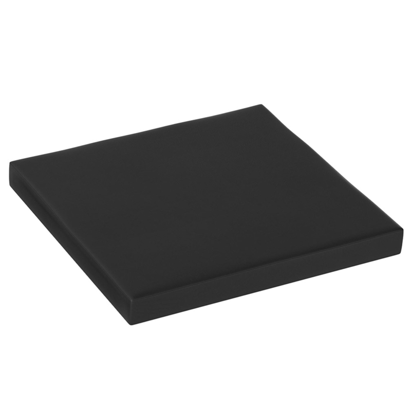 Outsunny Outdoor Seat Cushion Pads for Rattan Furniture, 3 PCs Garden Furniture Cushions, Black