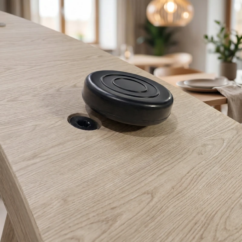 HOMCOM Table à Manger Ronde pour 4 à 6 Personnes, Ø 120 x 75 cm, Table de Cuisine avec Piétement à Lattes Robuste, Bois Naturel