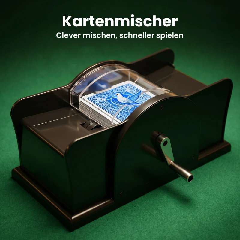 SPORTNOW Poker-Set, 500 Chips, Würfel, 2 Kartendecks, Zubehör, Koffer, für 10 Spieler