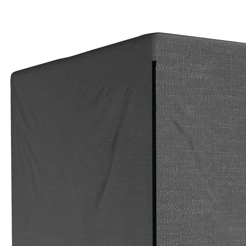 Outsunny Housse de Protection balancelle de Jardin bâche étanche dim. 2,15L x 1,55l x 1,5H m PE Noir