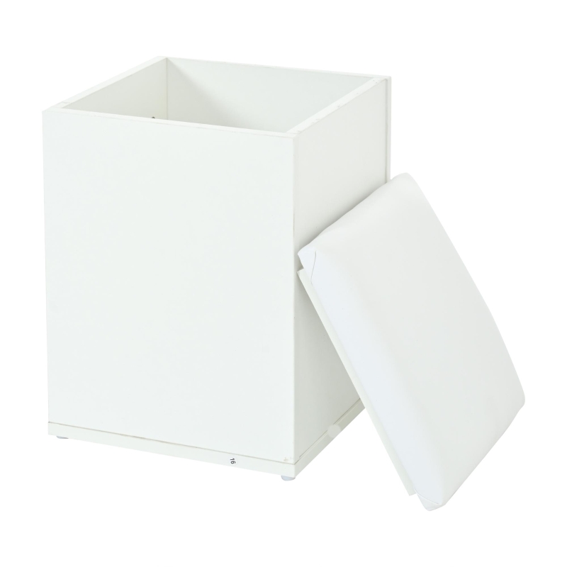 Lift-Top Coffee Table with Hydraulic Lift, Stylish Side Table with 2 Open Shelves, 100L x 50W x 48H cm, Natural+White