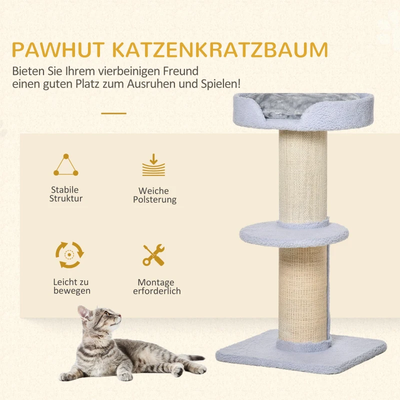 PawHut krabpaal 45 x 45 x 91 cm