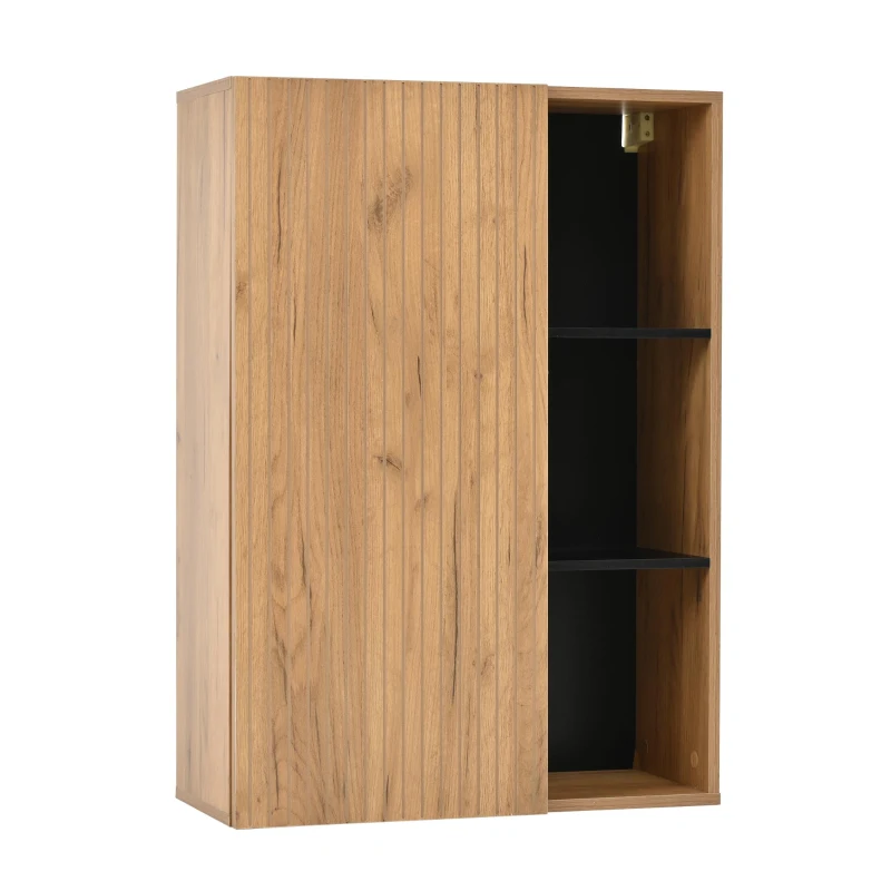Sleek TV Wall Unit Set with Flexible Length Up to 265 cm, Freestanding Display Cabinet Set with Adjustable Sections, 265L x 35W x 53.5H cm, Wood