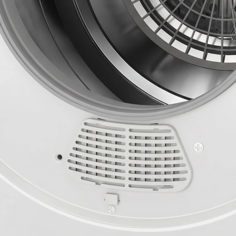 HOMCOM Mini Secadora Portátil 4,8 kg 1020W Calentamiento PTC Temporizador Blanca