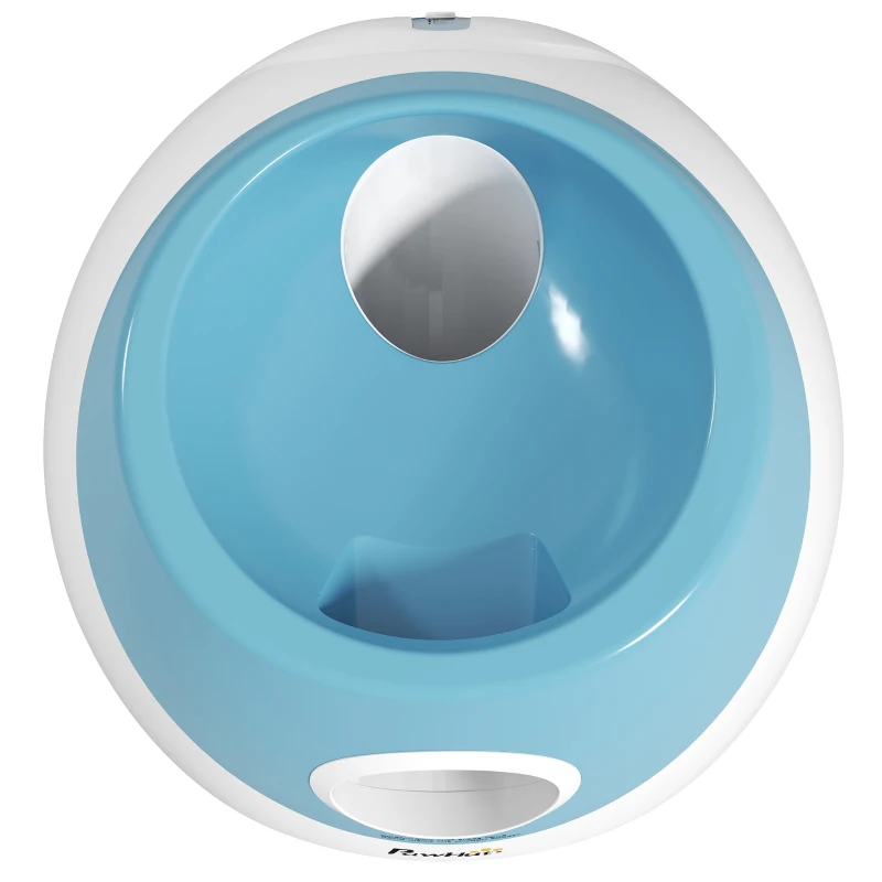 PawHut Lançador Automático de Bolas com 3 Bolas em ETPU 3 Ajustes de Distância 6 m/10 m/14 m Interno e Externo Azul
