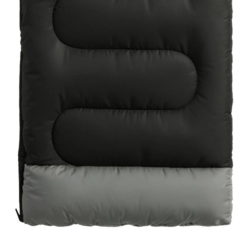 Outsunny Sleeping Bag for Adults, Lightweight & Compact Sleeping Bag, 3 Seasons, Black
