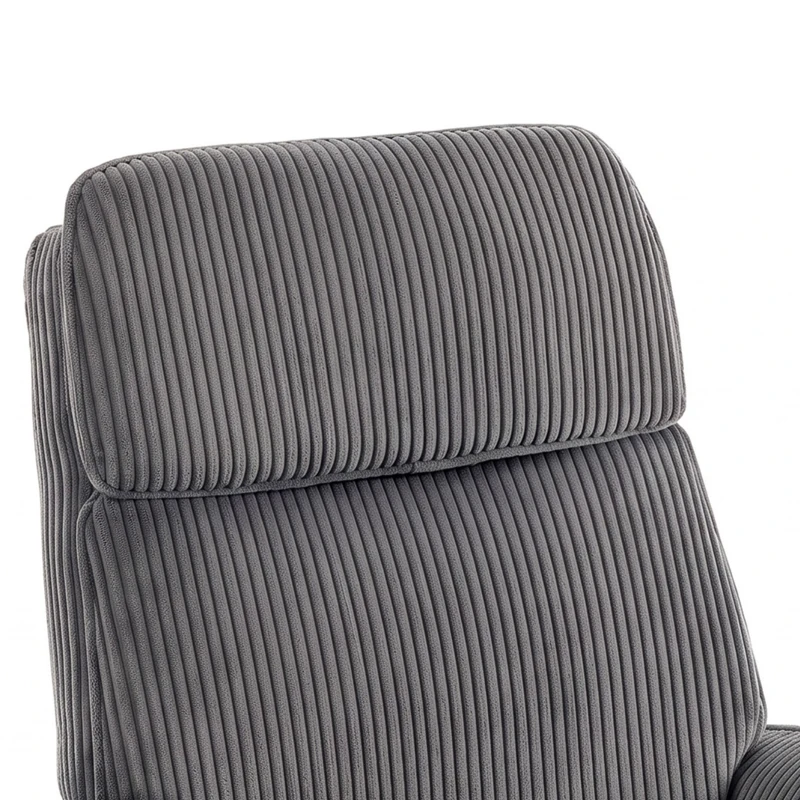 HOMCOM Sillón Relax Eléctrico Reclinable con Función Cama 2 Motores Giratorio Sillón TV con Puerto USB