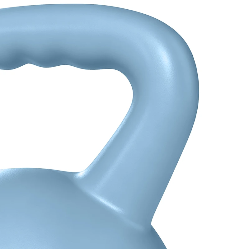 SPORTNOW Kettlebell for Strength Training Kettle Bell with Non-Slip Handle 6 kg Blue