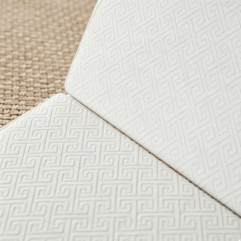 HOMCOM Colchão Dobrável em 3 Partes 140x190x15 cm Colchão de Apoio em Espuma Viscoelástica com Gel Branco