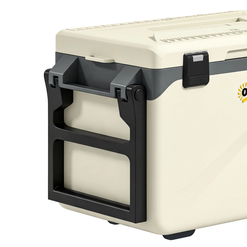 Outsunny 42.5L Compressor Car Fridge Freezer, Camping Refrigerator with App Control, 20℃-20℃