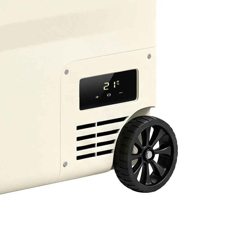 Outsunny 42.5L Compressor Car Fridge Freezer, Camping Refrigerator with App Control, 20℃-20℃