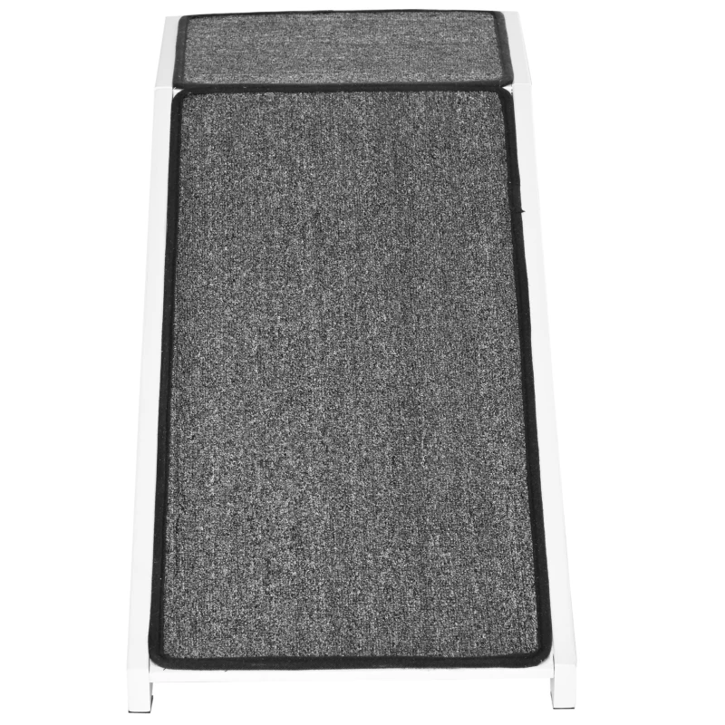 PawHut oprit voor huisdieren met antislip tapijt 125 cm x 40 cm x 35,5 cm