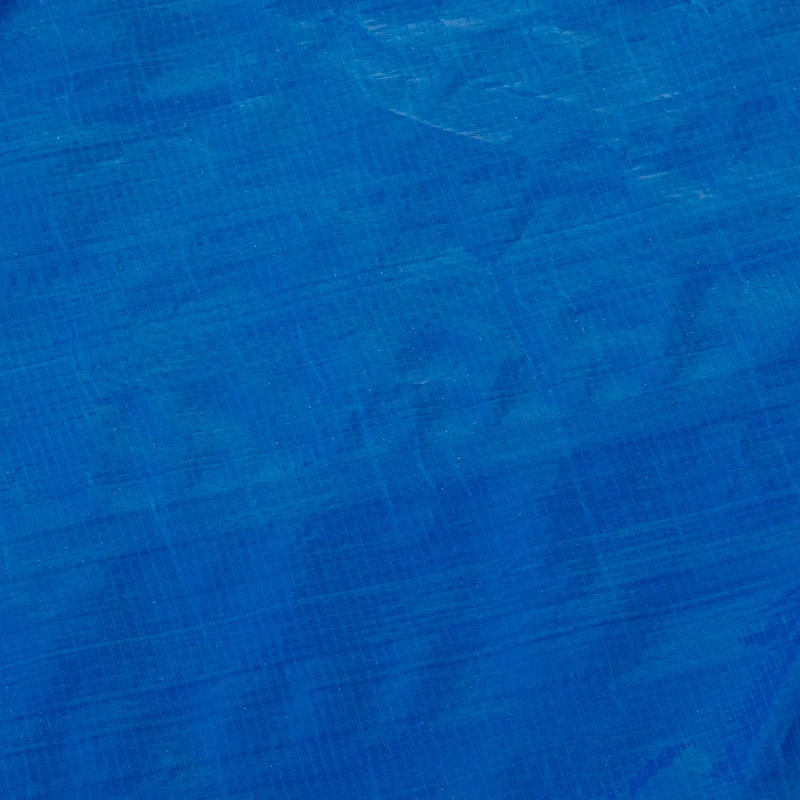 Outsunny Arenero de Madera para Niños de 3-8 Años con Cubierta de Poliéster para Patio Jardín 139,5x139,5x21,5 cm Rojo y Azul