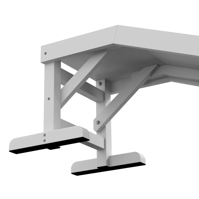 PawHut oprit voor huisdieren met antislip tapijt 125 cm x 40 cm x 35,5 cm