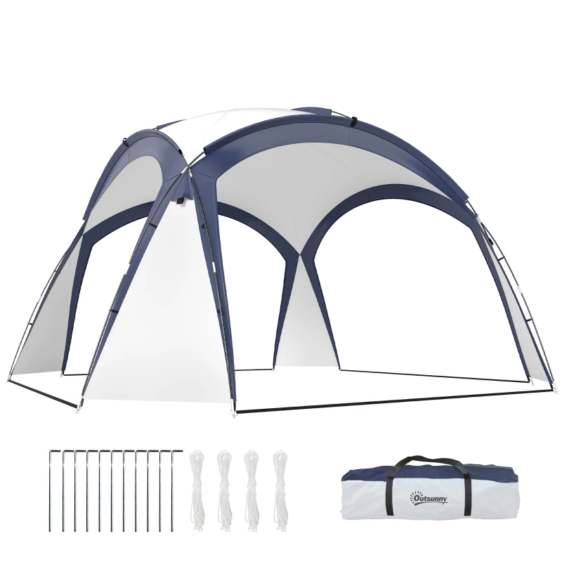 Campingtent tuintent feesttent partytent zonwering glasvezelstang