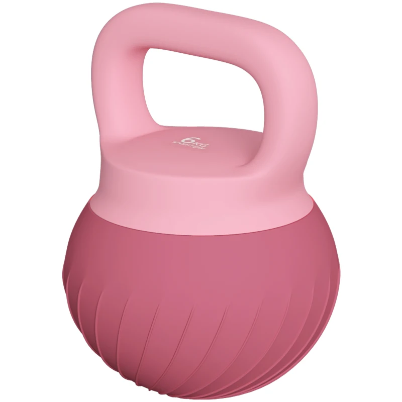 SPORTNOW Soft Kettlebell, 6kg Kettle Bell with Anti-Slip Grip for Home Gym Weight Lifting and Strength Training