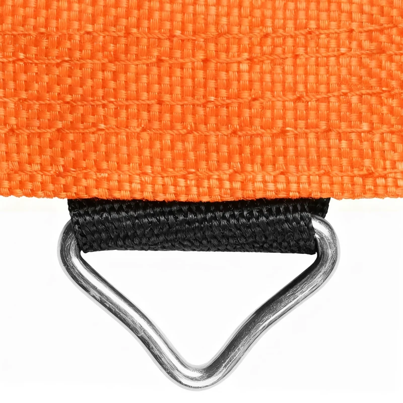 SPORTNOW Trampolin-Matte, Runde Sprungplane, Polypropylen, Orange